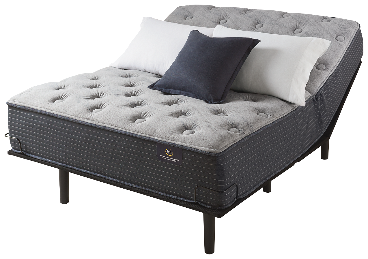 serta luxe edition brookton plush queen mattress